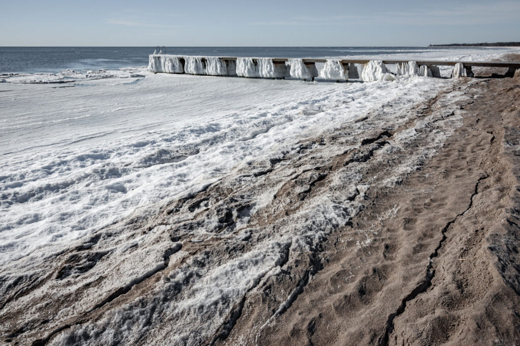 Forår Beddingestrand / Spring Beddingestrand, (over-glazed)