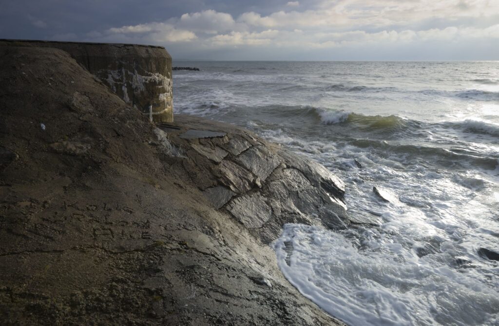 Bunker udfor Ystad / Pill box off Ystad