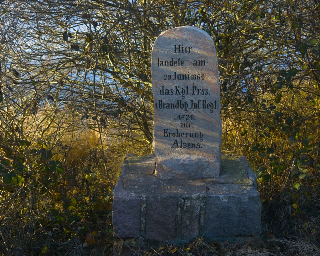 Preussisk landgangssted / Prussian landing place, Als, (4-BIR-24)