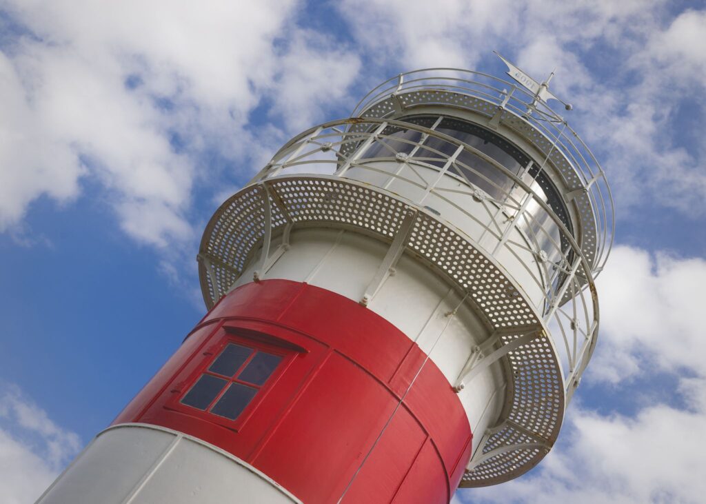 Toppen af Gammel Pøl Fyrtårn / The top of Gammel Pøl Lighthouse