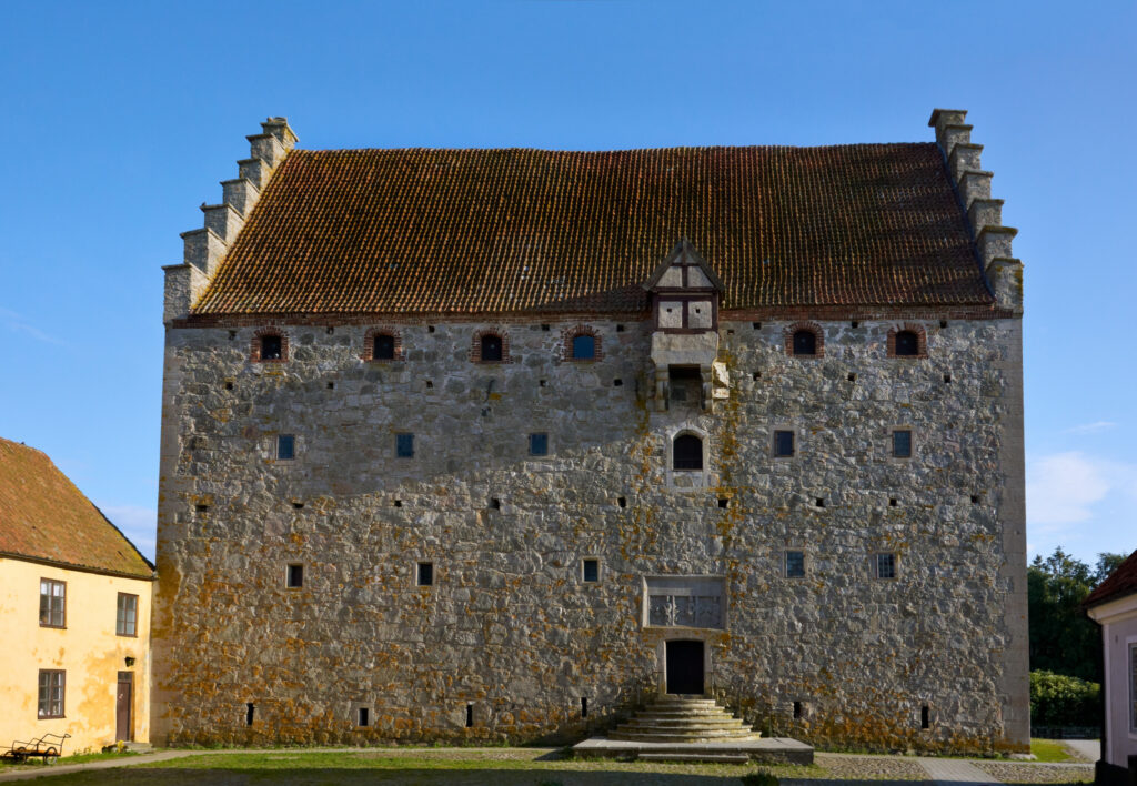 Glimmingehus' nordlige facade / The northern facade of Glimmingehus