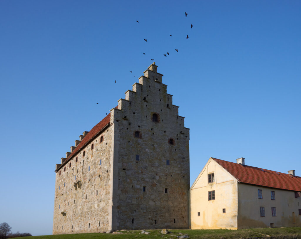 Glimmingehus' østlige gavl / The eastern gable of Glimmingehus