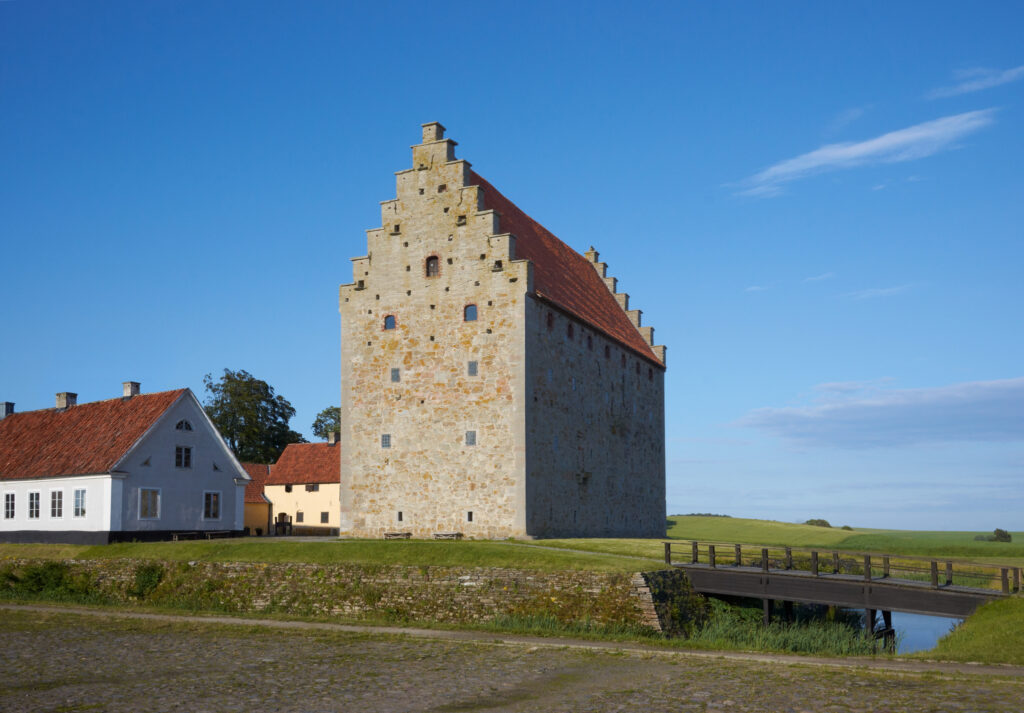 Glimmingehus' vestlige gavl / The western gable of Glimmingehus