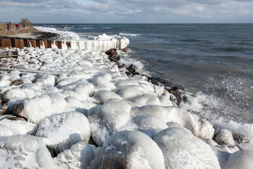 Overiset sydligste punkt / Iced over southernmost point