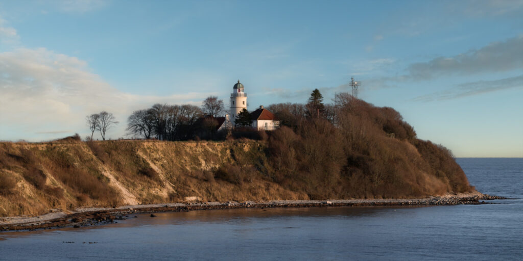 Kegnæs Fyr fra syd / Kegnæs Lighthouse, s