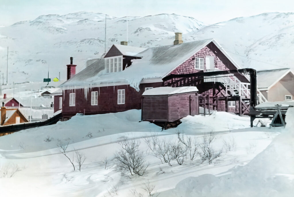 Huset i Ivigtut / The house in Ivigtut, Greenland
