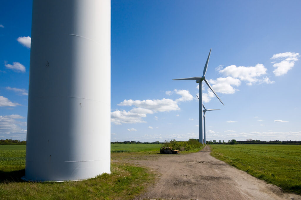 Vindmølleperspektiv / Wind turbine perspective