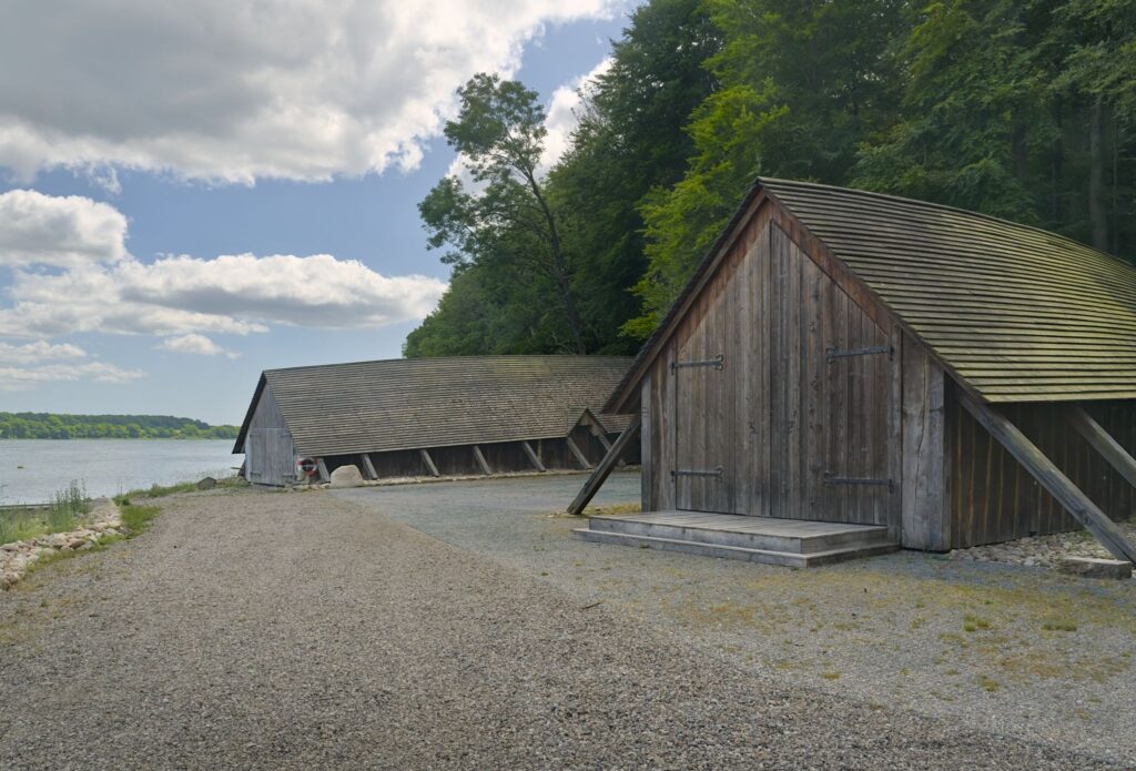 Nydam Tveirs base / Base of the Nydam Tveir boat